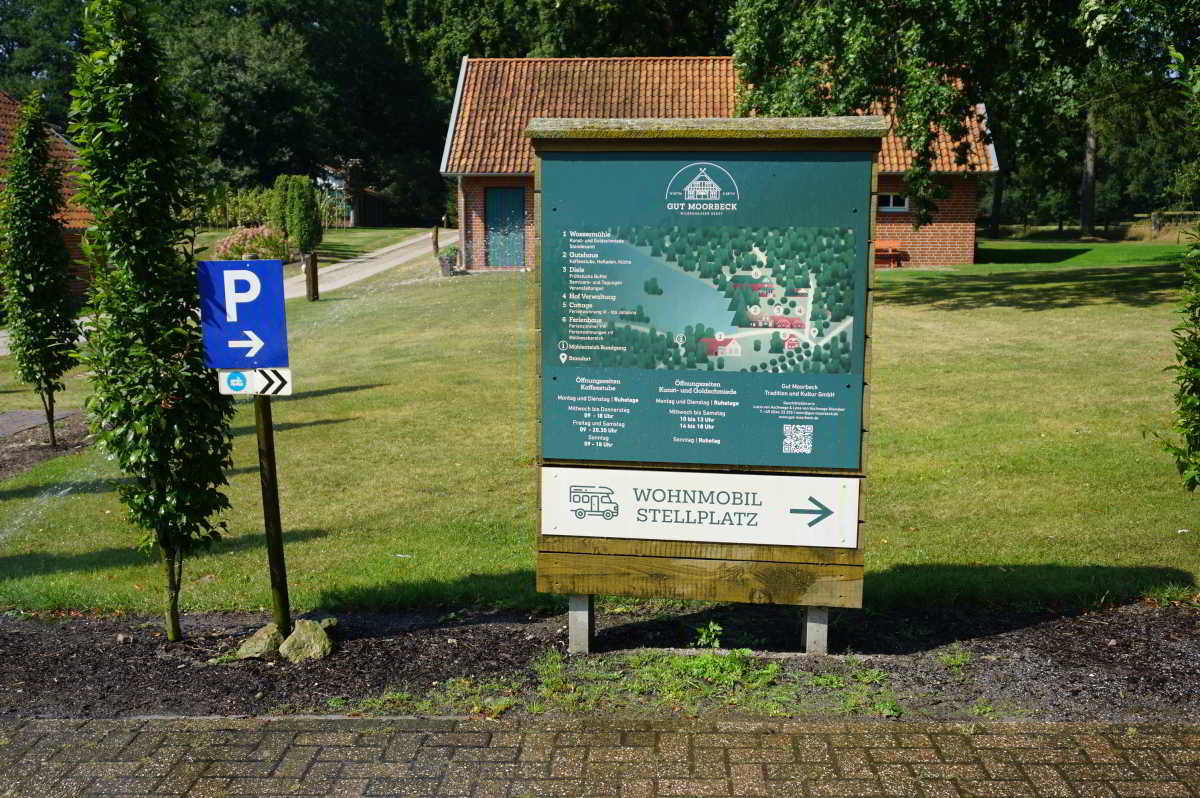 Wohnmobilstellplatz am Gut Moorbeck in Großenkneten