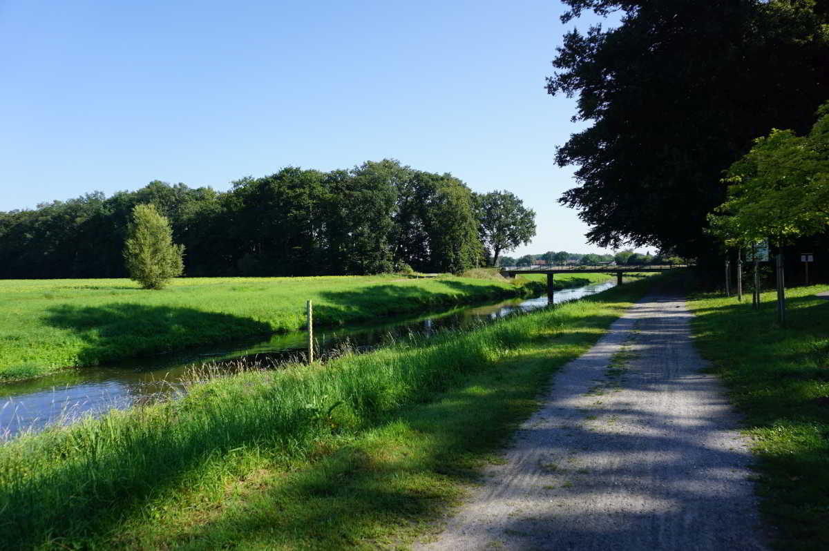 Fluss Hase in Quakenbrück