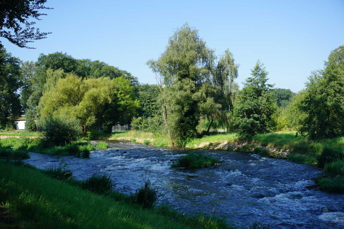 Fluss Hase in Quakenbrück