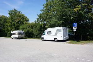 Wohnmobilstellplatz am Badezentrum Badria