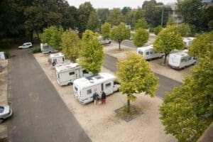 Wohnmobilstellplatz am Donaustadion in Ulm