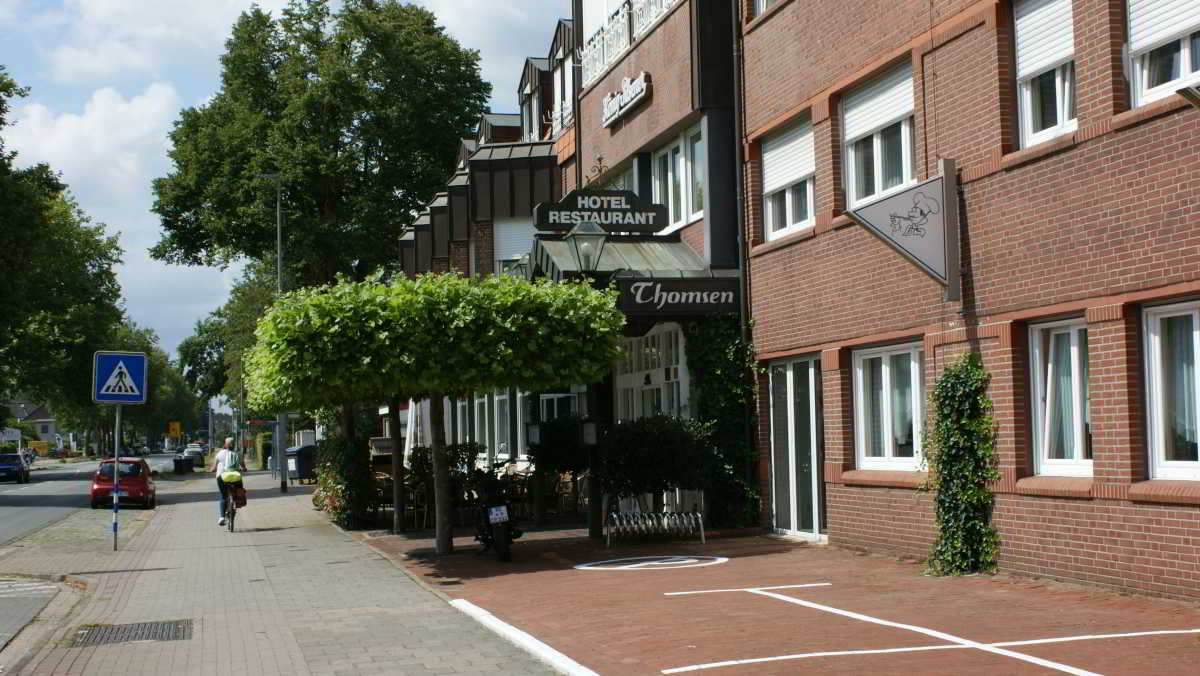 Wohnmobilstellplatz am Hotel Thomsen