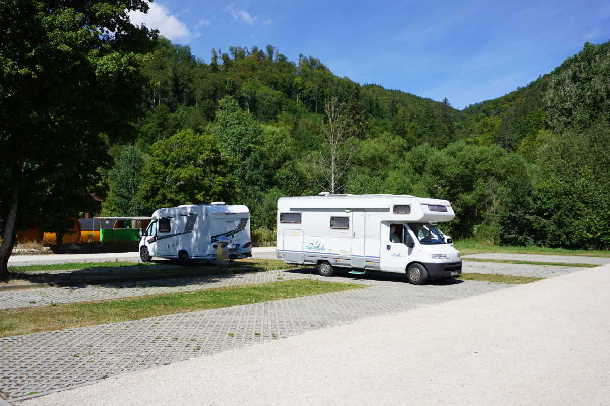 Wohnmobilstellplatz am Kloster Beuron Wohnmobilstellplatz am Kloster Beuron