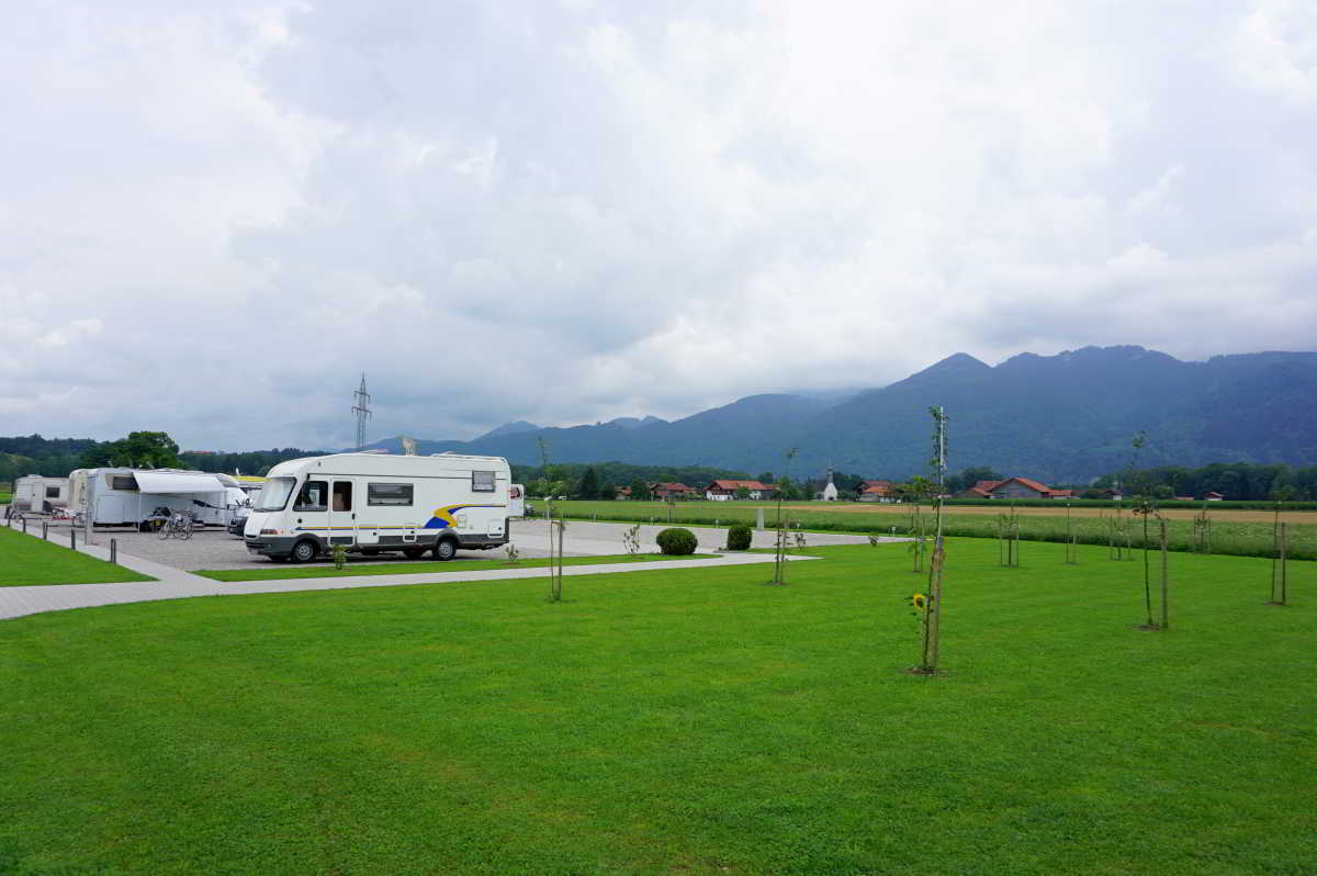 Wohnmobilstellplatz Steiner in Übersee am Chiemsee