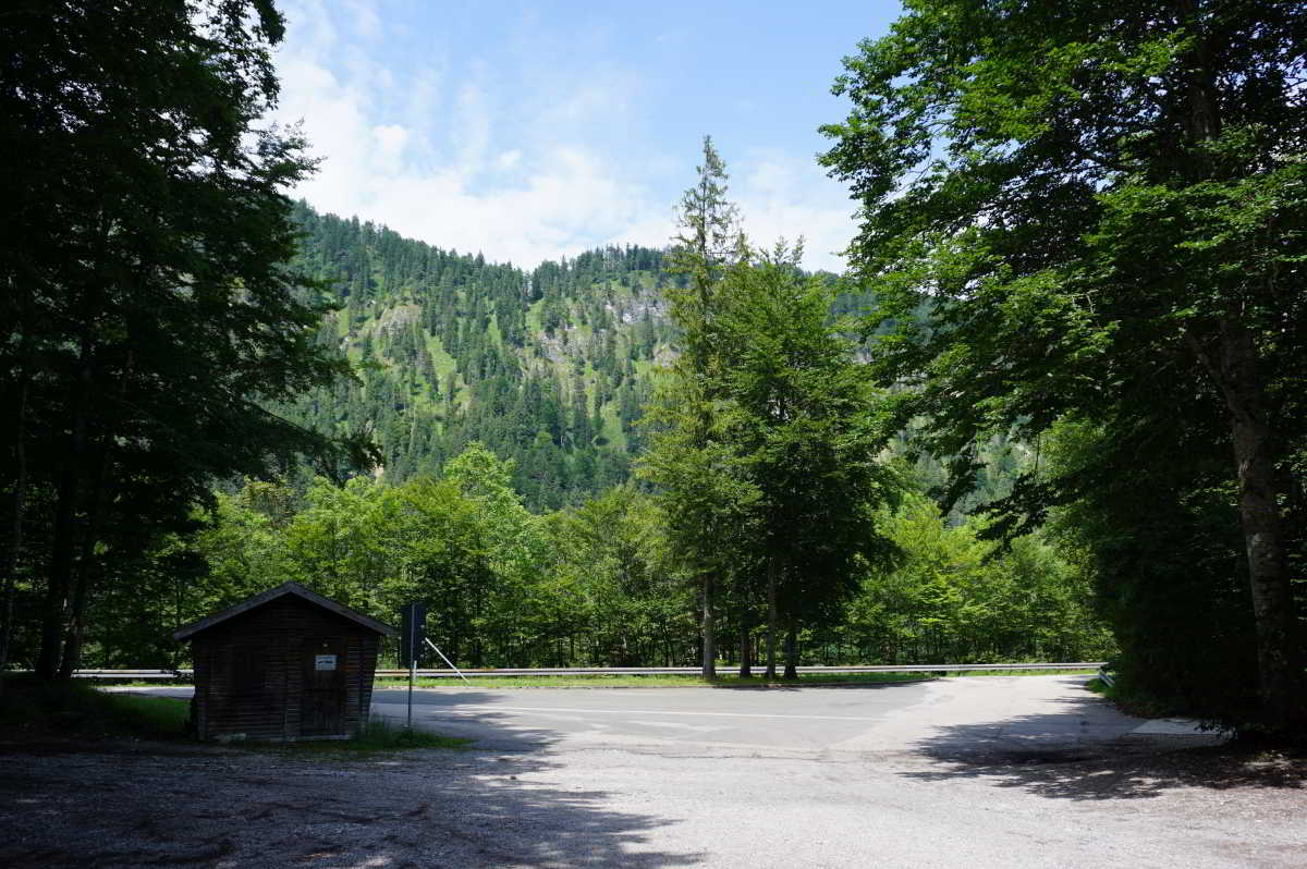 Wohnmobilstellplatz am Sylvenstein Stausee