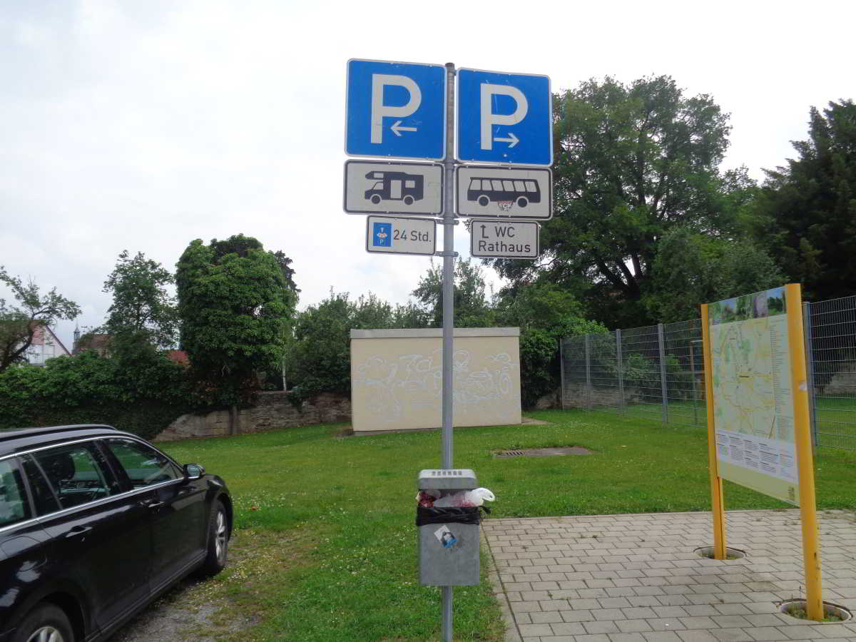 Wohnmobilstellplatz an der Festwiese in Markgröningen