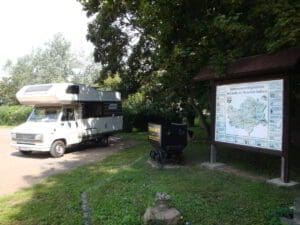 Wohnmobilstellplatz an der Walkmühle