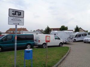 Wohnmobilstellplatz am KIS Parkhaus