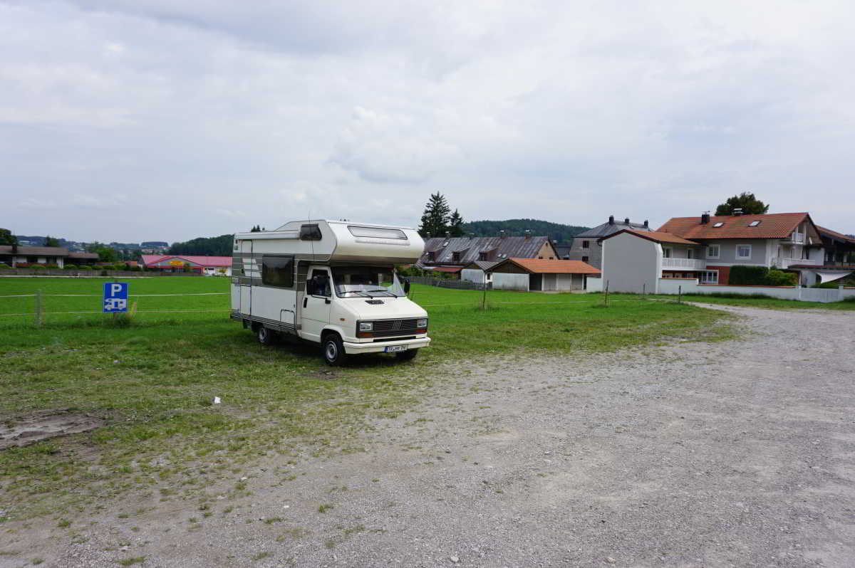 Wohnmobilstellplatz der Hochfelln-Seilbahn