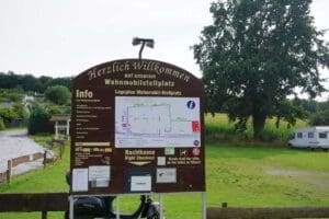Wohnmobilstellplatz Waldwinkel in Bramsche