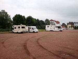 Wohnmobilstellplatz am Place de Lesquin in Linnich