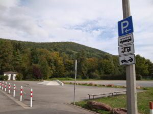 Wohnmobilstellplatz in der Altstadt in Amorbach Wohnmobilstellplatz in der Altstadt in Amorbach