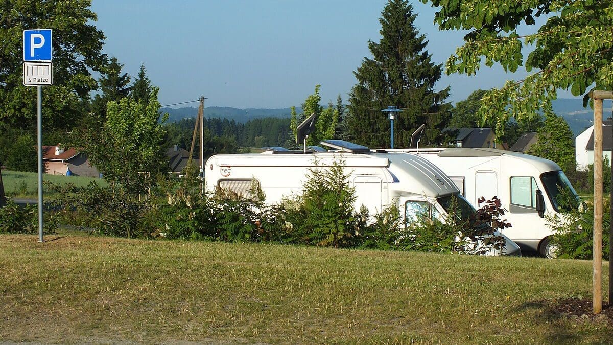 Wohnmobilstellplatz Döbraberg