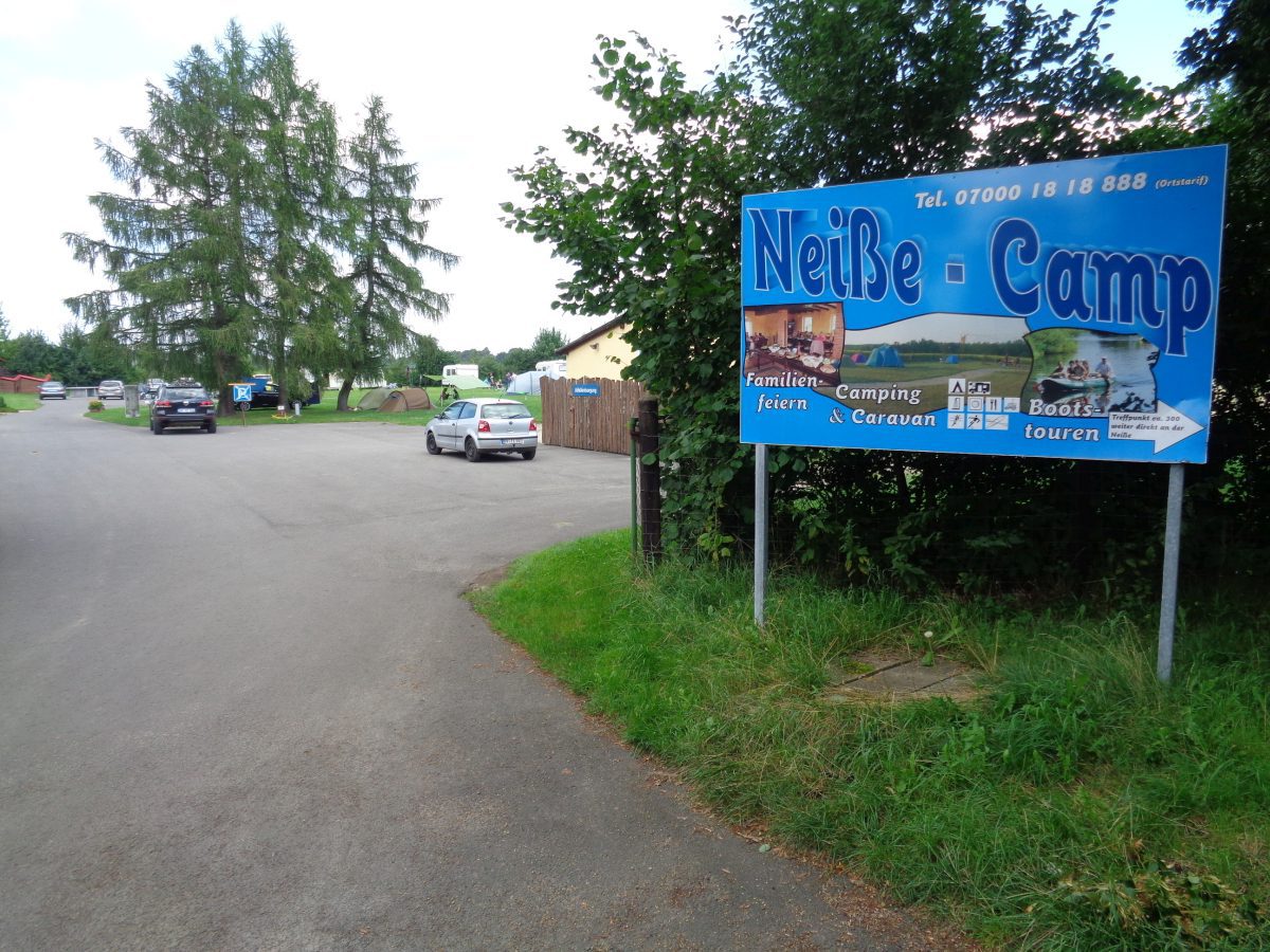 Stellplatz am Neiße-Camp