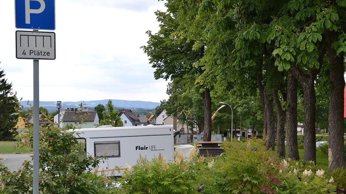 Wohnmobilstellplatz Döbraberg