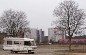 Wohnmobilstellplatz am Schiffshebewerk in Scharnebeck Wohnmobilstellplatz am Schiffshebewerk in Scharnebeck