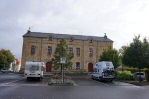 Wohnmobilstellplatz am Busparkplatz Marstall in Gotha