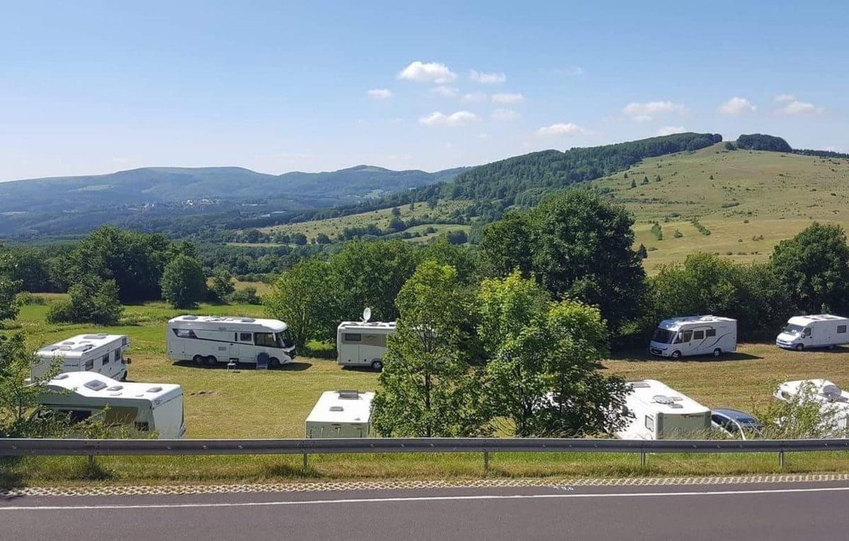 Wohnmobilstellplatz am Gasthof Roth in Bischofsheim