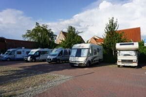 Wohnmobilstellplatz an der Stadtmauer