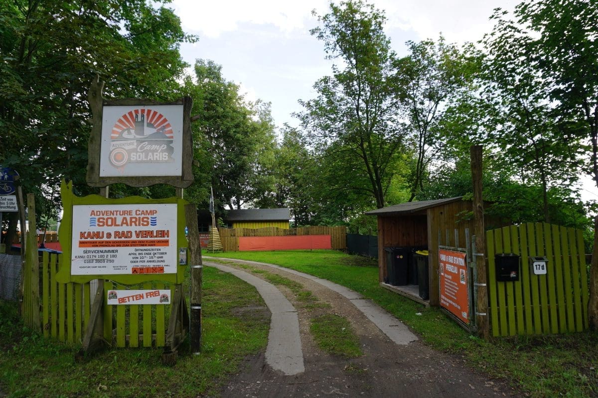 Wohnmobilstellplatz am Camp Solaris