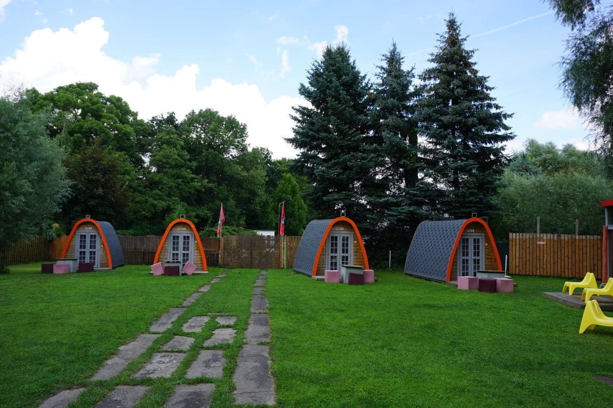 Wohnmobilstellplatz am Camp Solaris