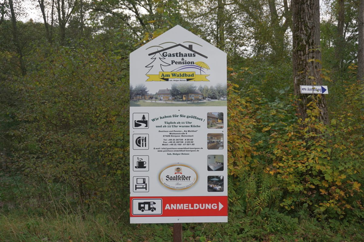 Wohnmobilstellplatz Gasthaus am Waldbad