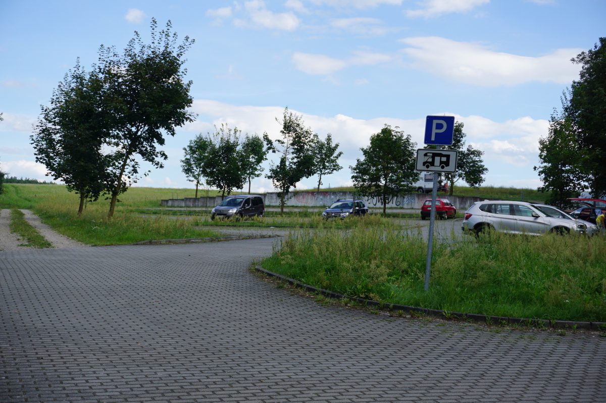 Wohnmobilstellplatz am Gabelsee