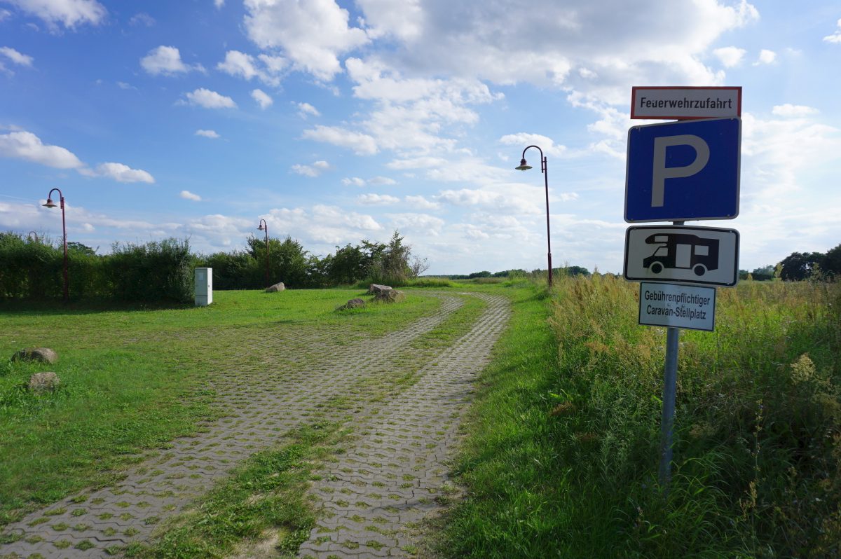Wohnmobilstellplatz Schwarzer See