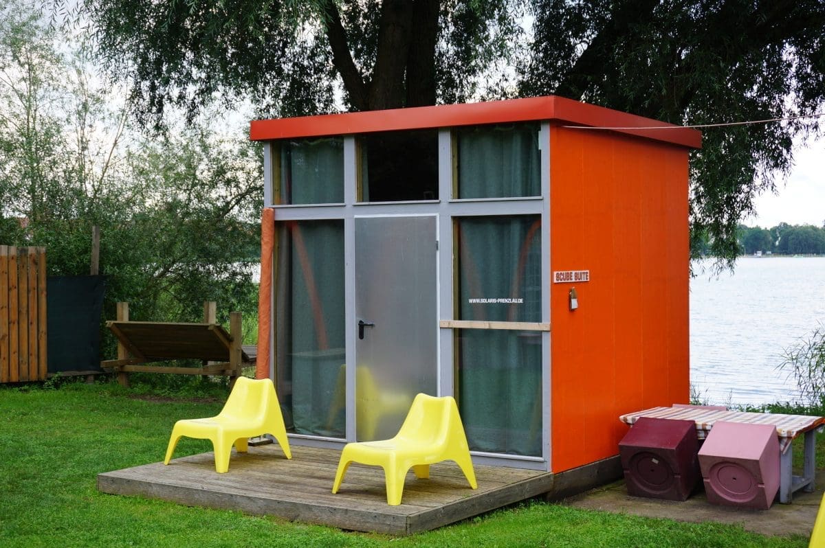 Wohnmobilstellplatz am Camp Solaris