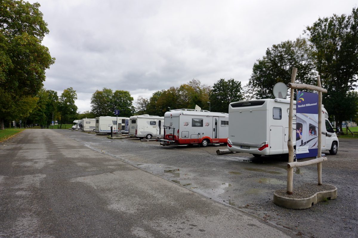 Wohnmobilstellplatz an der Solymar Therme