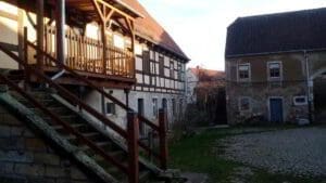 Wohnmobilstellplatz Niedermuschütz Elbblick