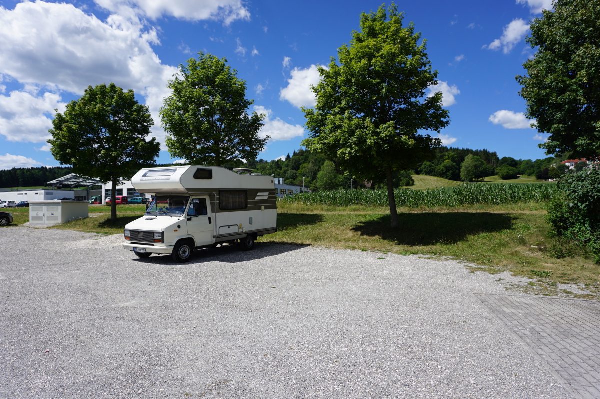 Wohnmobilstellplatz Werdenberg-Halle
