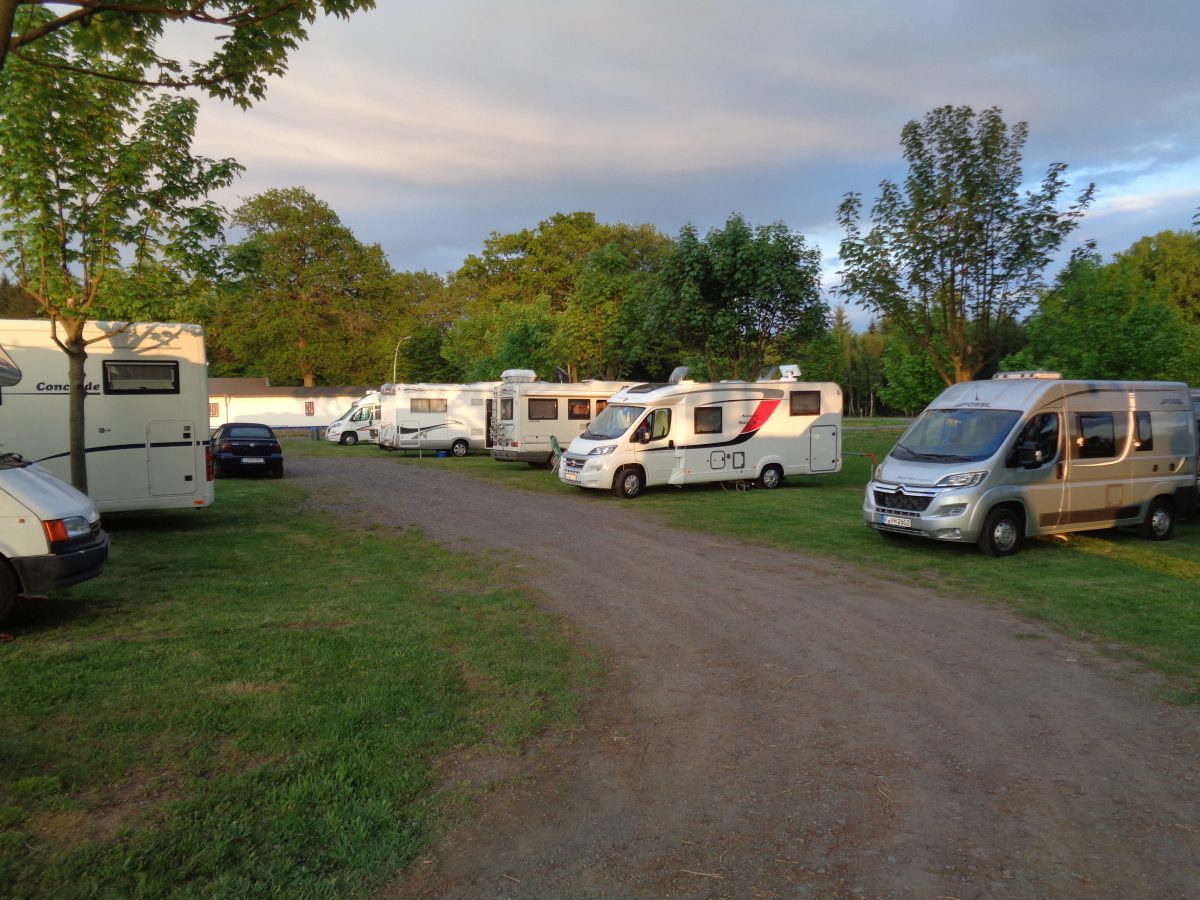 Wohnmobilstellplatz am Herthasee in Holzappel