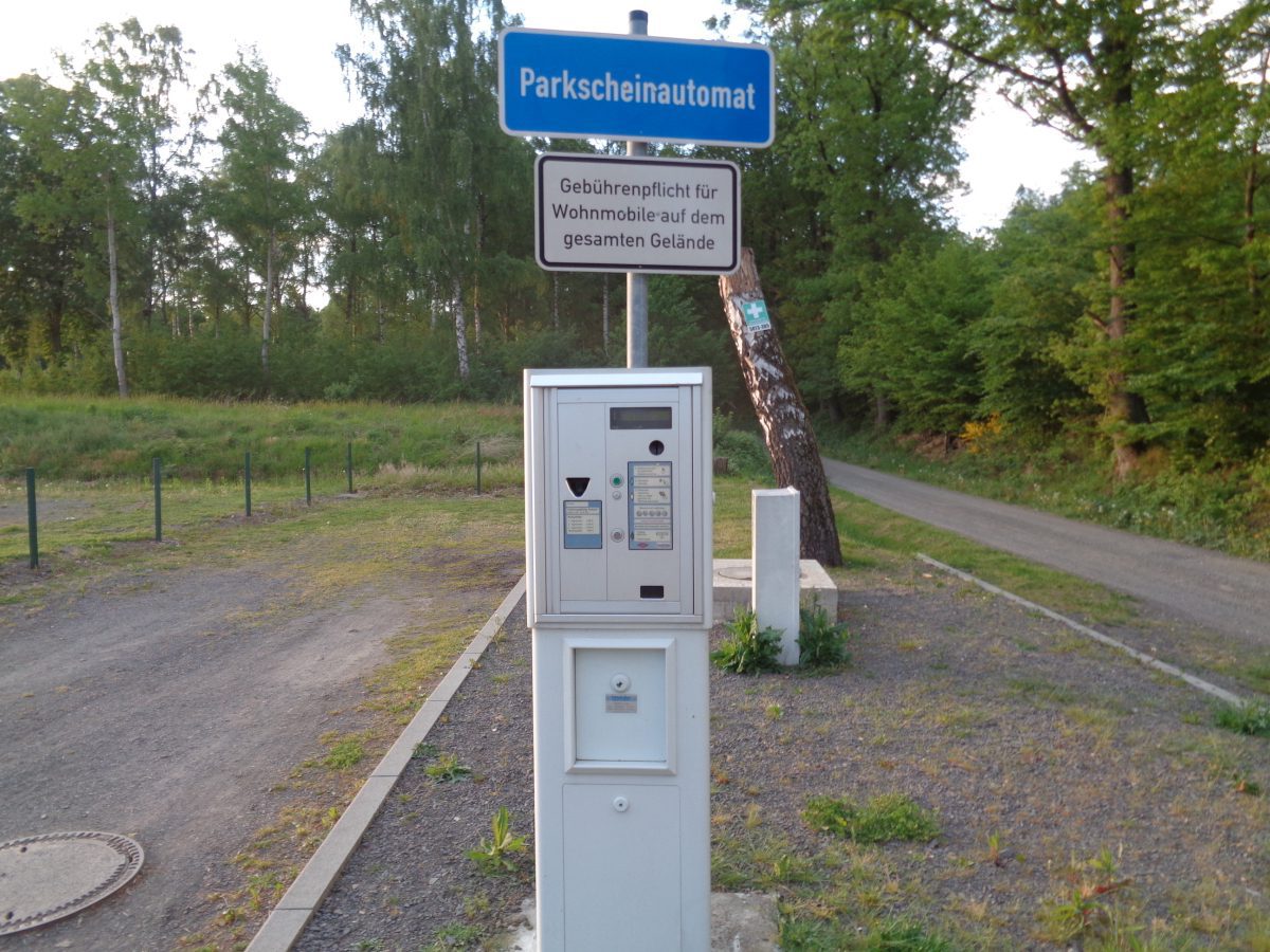 Wohnmobilstellplatz am Herthasee in Holzappel