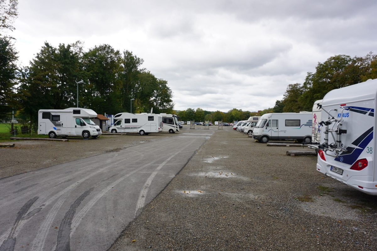 Wohnmobilstellplatz an der Solymar Therme