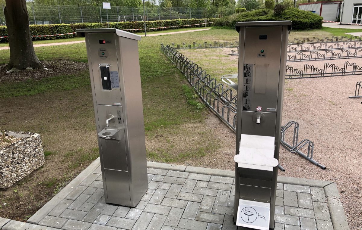 Wohnmobilstellplatz an der Roland Oase