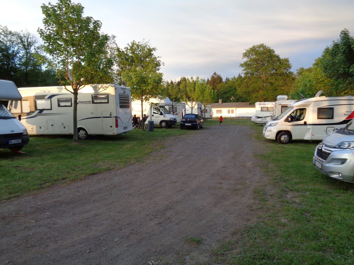 Wohnmobilstellplatz am Herthasee in Holzappel