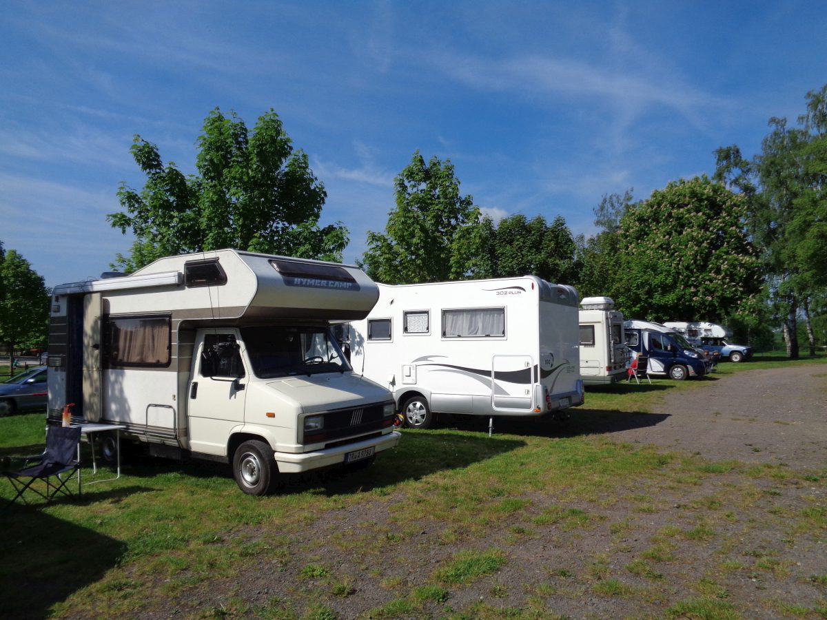 Wohnmobilstellplatz am Herthasee in Holzappel