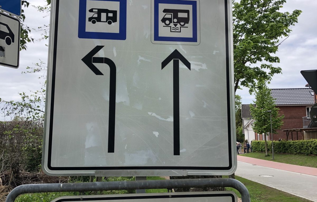 Wohnmobilstellplatz an der Roland Oase