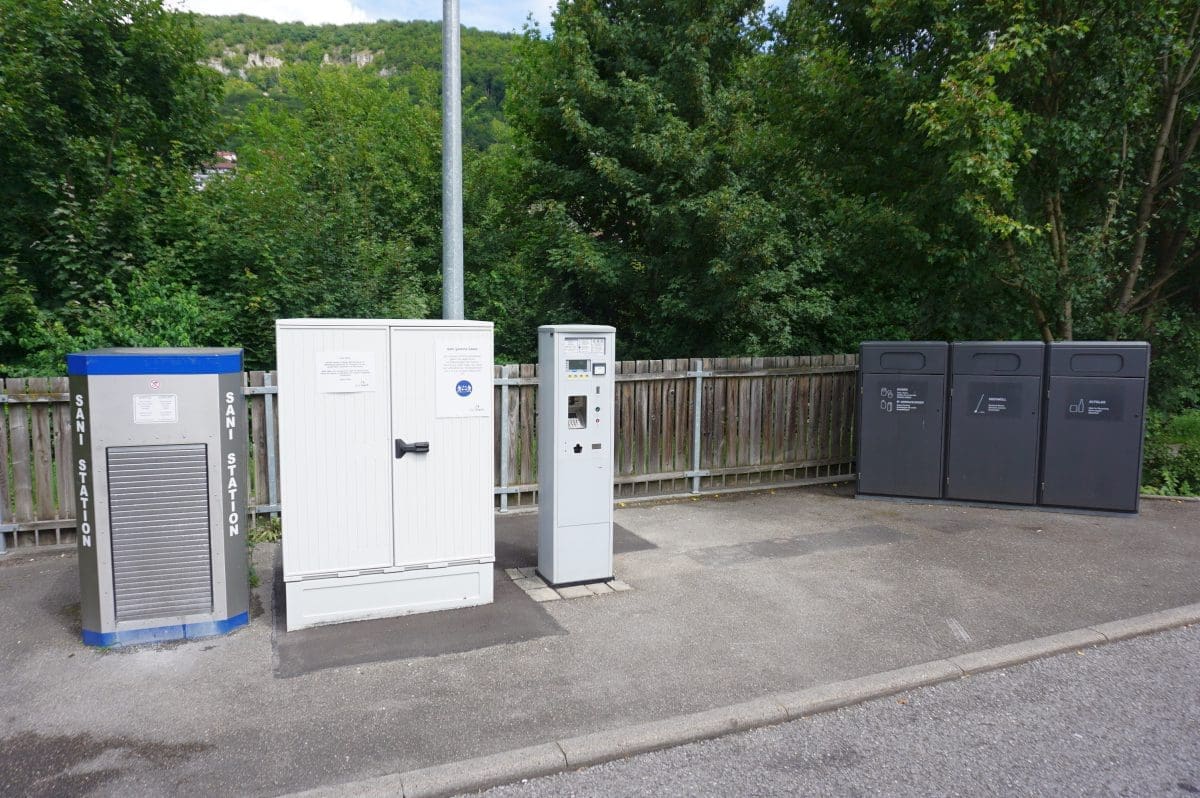 Wohnmobilstellplatz AlbThermen Bad Urach