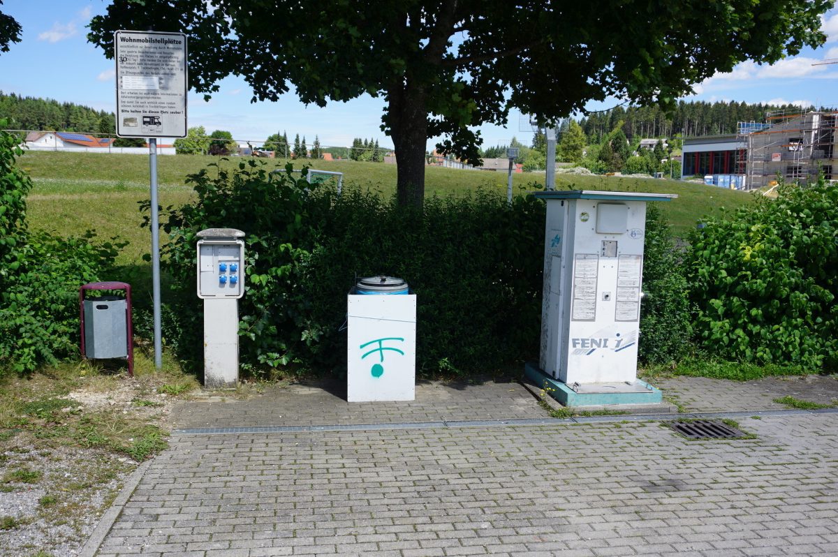 Wohnmobilstellplatz Werdenberg-Halle