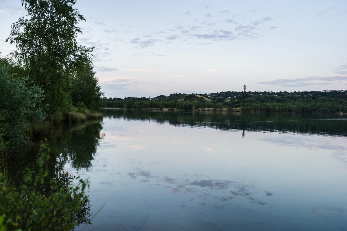 Wohnmobilstellplatz am Naturbadesee Stockelache
