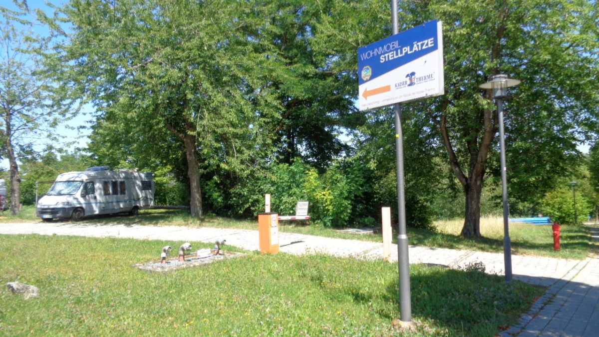 Wohnmobilstellplatz an der Kaiser-Therme