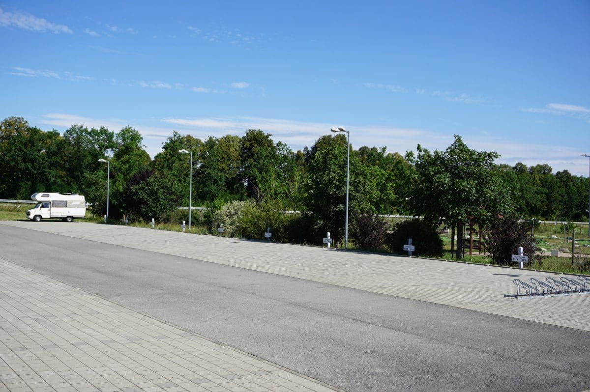 Wohnmobilstellplatz am Hof­gut Do­mä­ne Hechingen