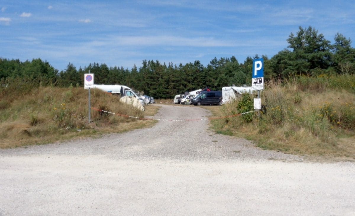 Wohnmobilstellplatz am Steinberger See