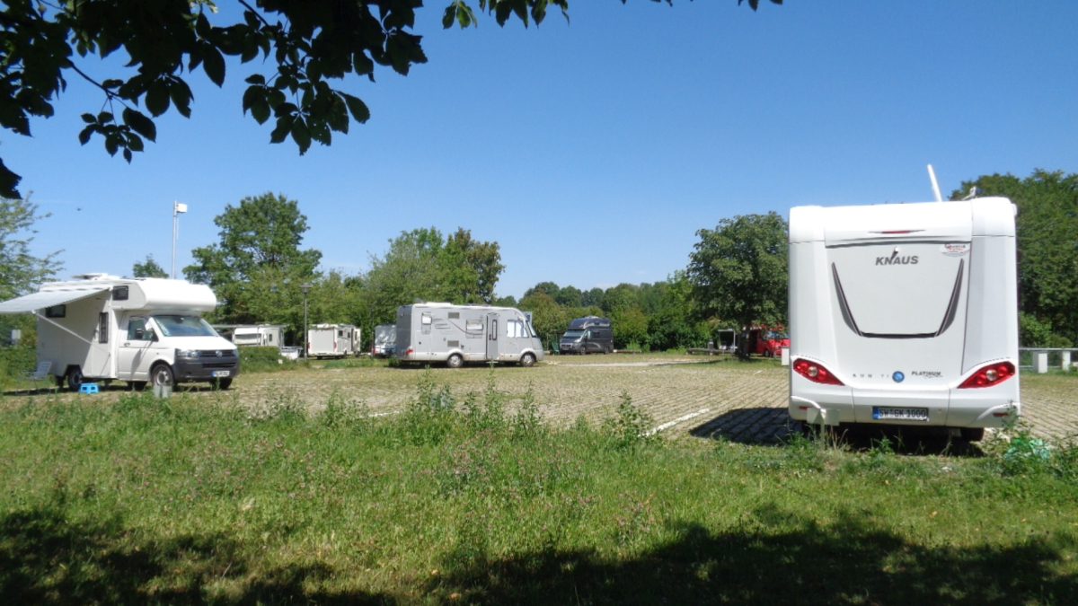 Wohnmobilstellplatz an der Kaiser-Therme