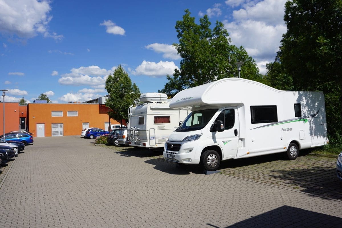 Wohnmobilstellplatz am Seebad in Schorndorf