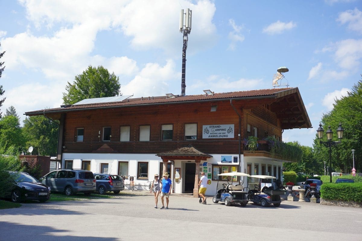 Campingplatz Strandcamping Waging am See
