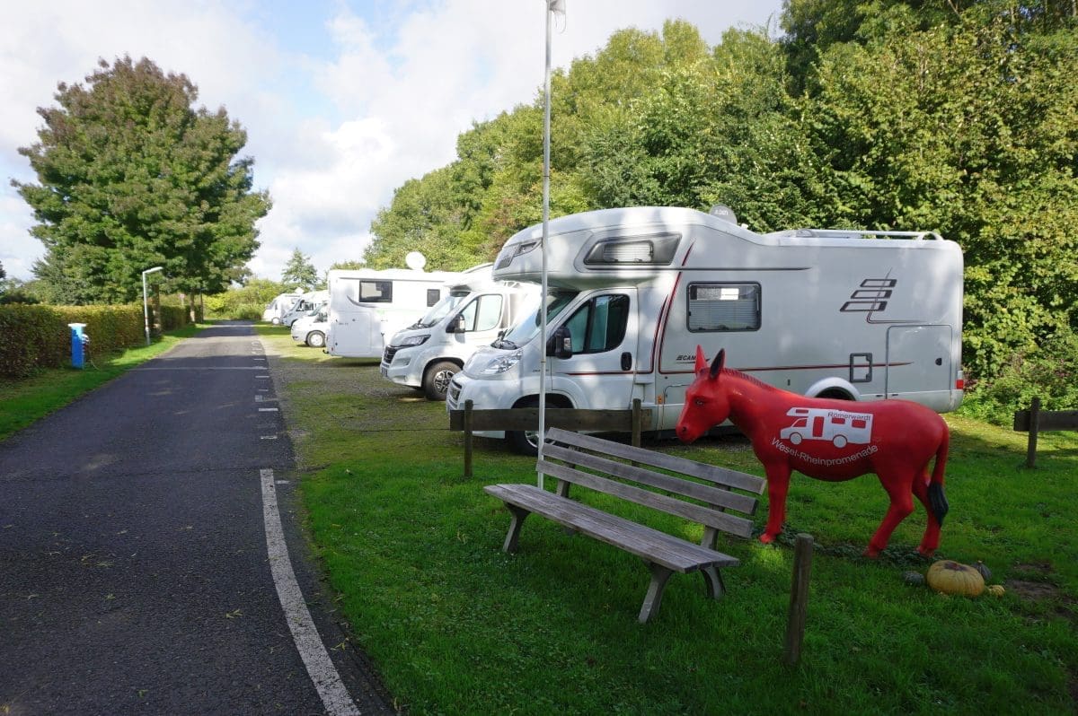 Wohnmobilstellplatz Römerwardt in Wesel