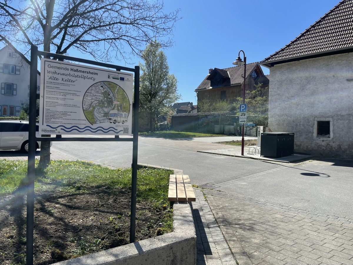 Wohnmobilstellplatz Haßmersheim